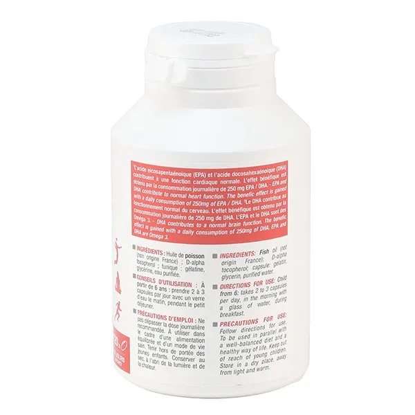 Eric Favre Oméga 3 Coeur & Cerveau capsules