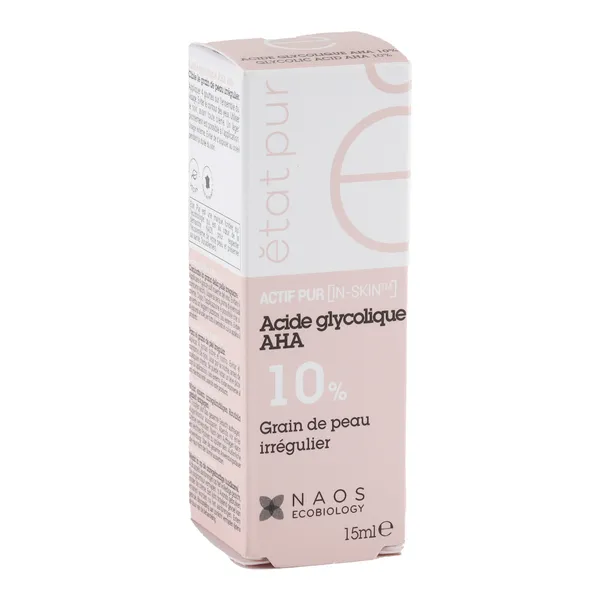 Etat pur Acide Glycolique AHA 10%
