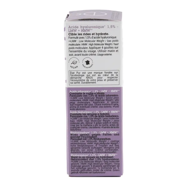 Etat pur Acide hyaluronique 1,5%