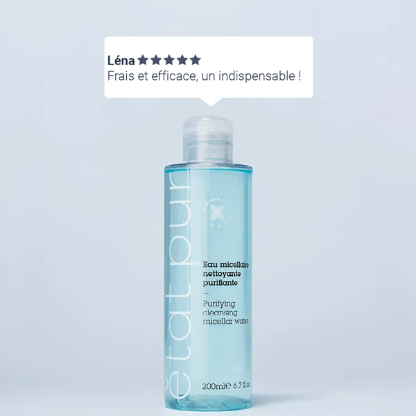 Etat Pur Eau micellaire nettoyante purifiante
