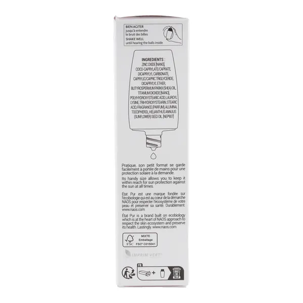 Etat pur fluide solaire protecteur visage SPF 30