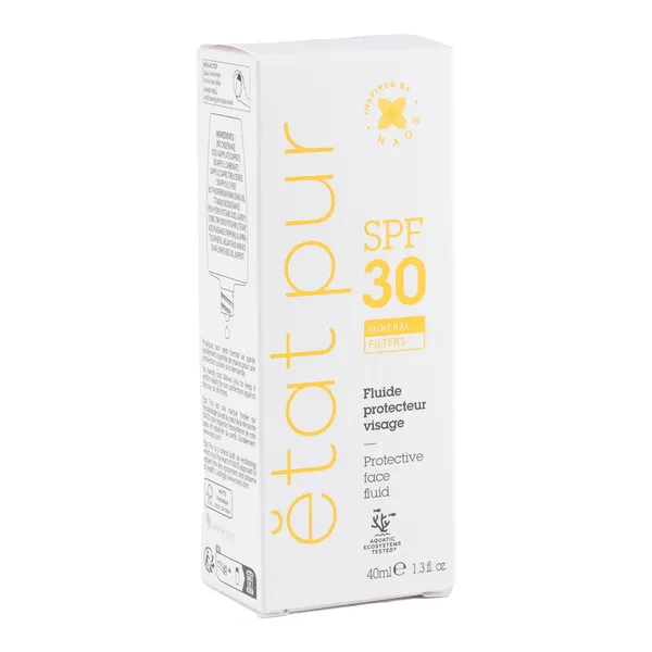 Etat pur fluide solaire protecteur visage SPF 30
