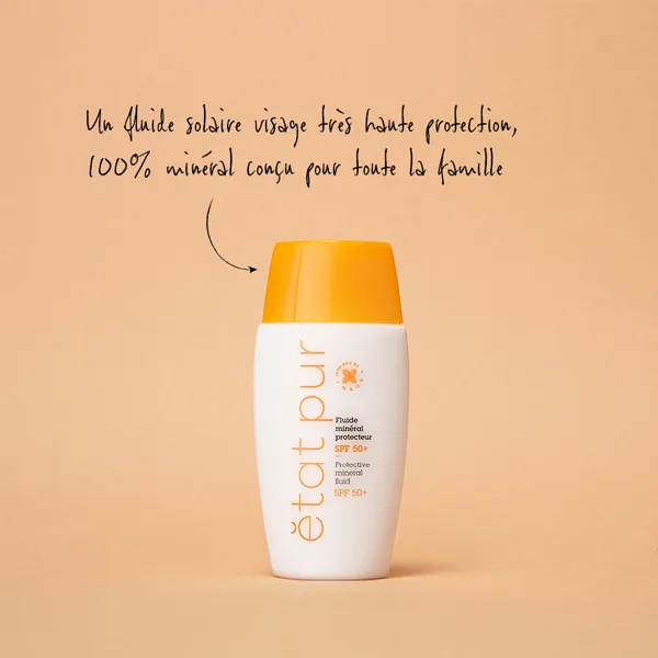 Etat pur Fluide solaire protecteur visage SPF50+