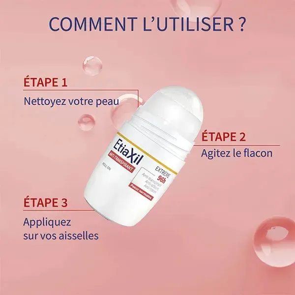 Etiaxil Anti transpirant Extreme 96h Roll on