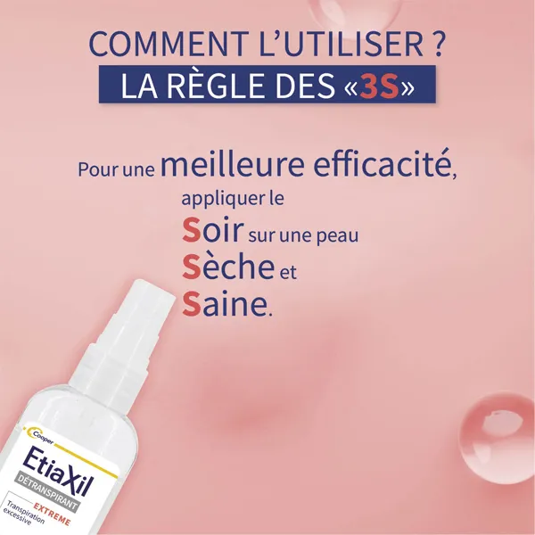 Etiaxil Détranspirant Extreme Multizones Peaux normales spray