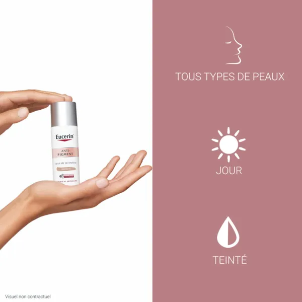 Eucerin Anti Pigment Soin de jour teinté SPF 30