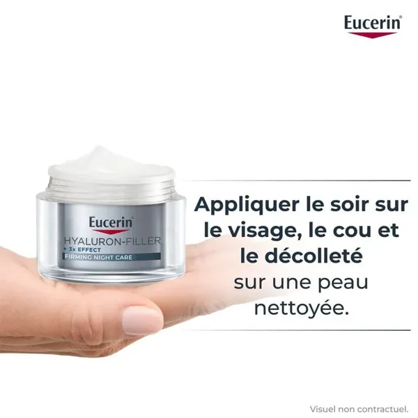 Eucerin Hyaluron-Filler + 3x effect Soin de nuit raffermissant