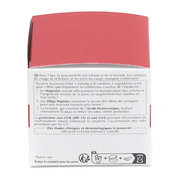 Eucerin Hyaluron Filler Volume-lift soin de jour SPF 15 peau normale