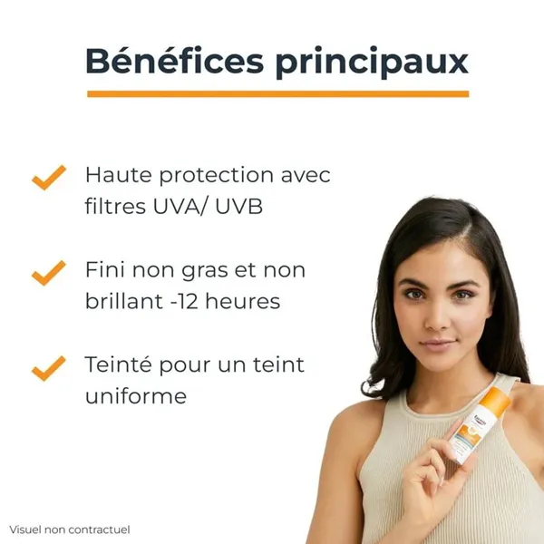 Eucerin Sun Protection Oil control gel crème teinté SPF 50+