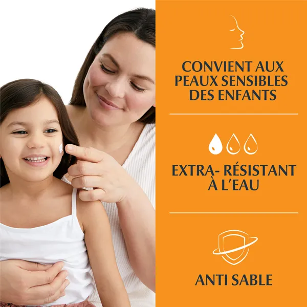 Eucerin Sun Protection Sensitive protect kids Gel crème solaire SPF 50+