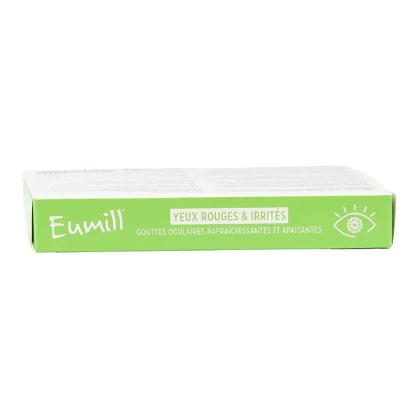 Eumill Yeux rouges et irrités gouttes oculaires unidoses