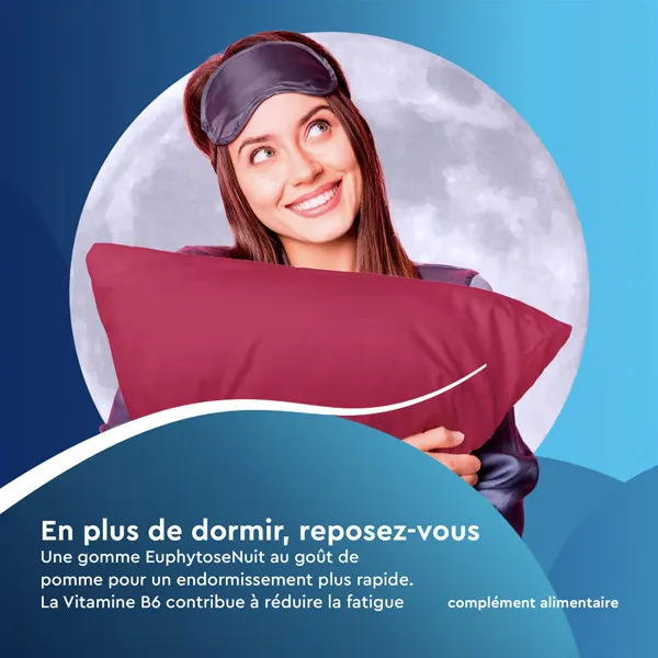 Euphytose Nuit gummies pomme