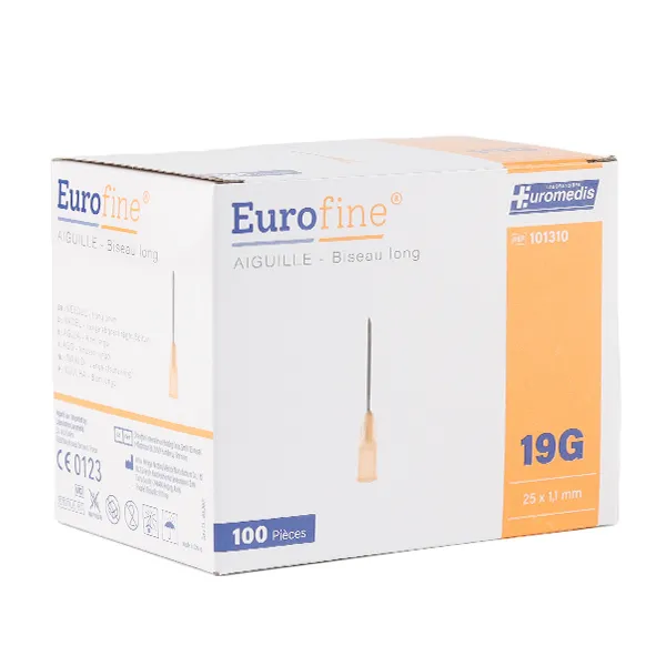 Eurofine aiguilles hypodermiques x 100