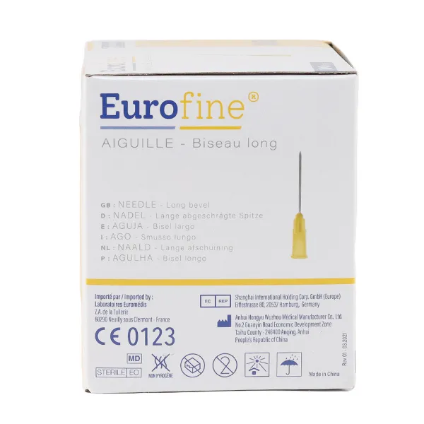 Eurofine aiguilles hypodermiques x 100
