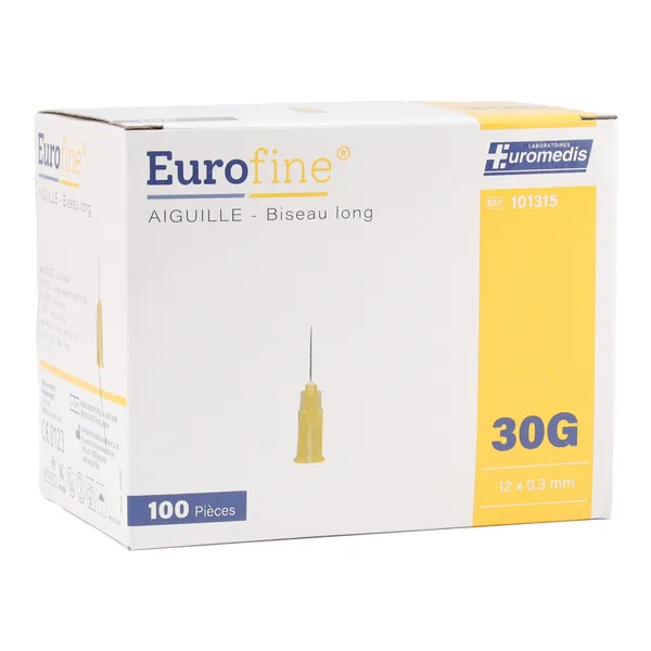 Eurofine aiguilles hypodermiques x 100