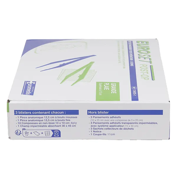 Euroset Pansement Post-Op Grandes plaies