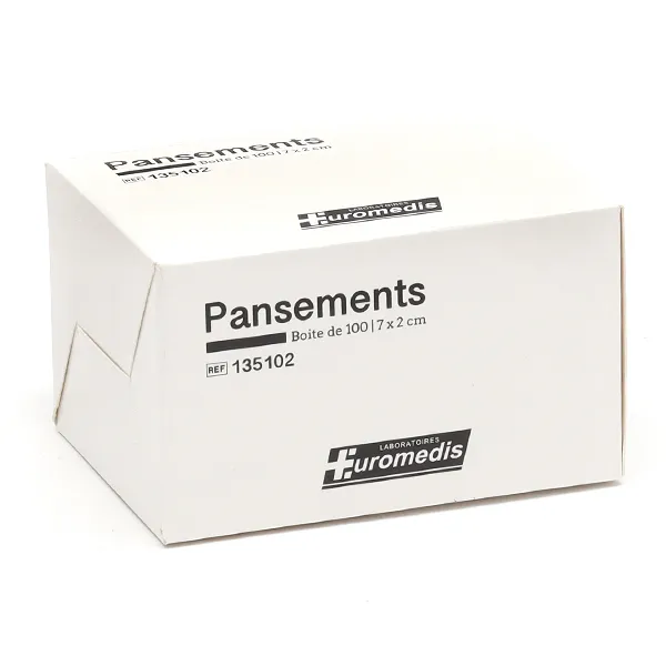 Euromedis pansements 7 cm x 2 cm