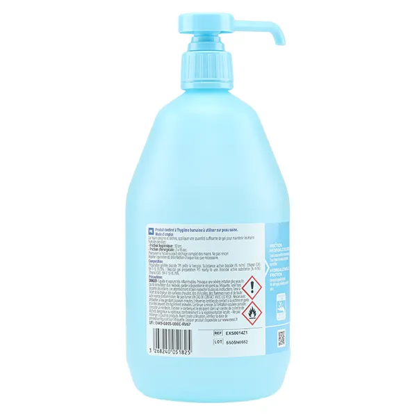 Gel hydroalcoolique Exeol gel 82