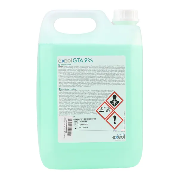 Exeol GTA 2% Désinfectant de haut niveau