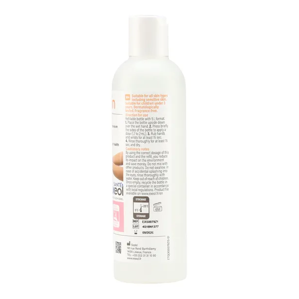 Lotion lavante mains et corps Exeol Skin