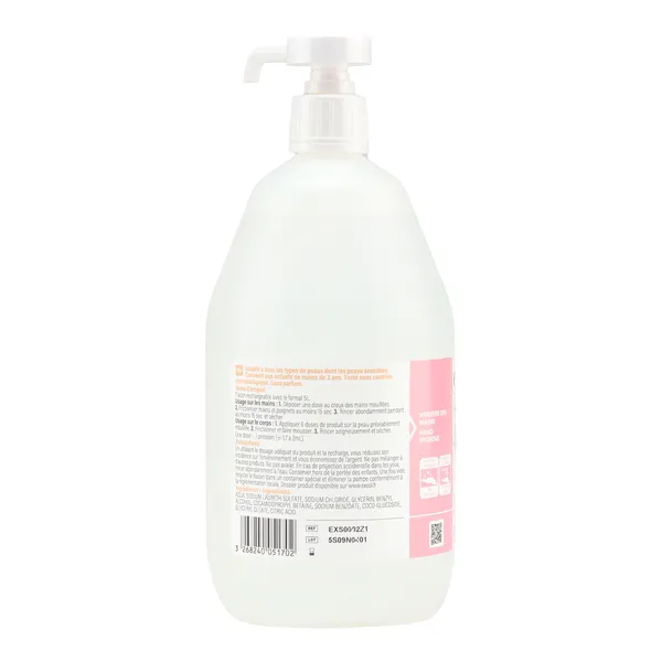 Lotion lavante mains et corps Exeol Skin