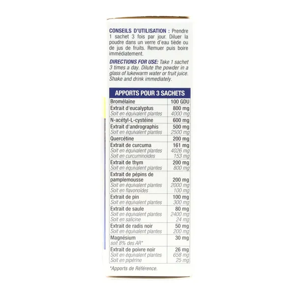 Les 3 Chênes Sinuxin sachets