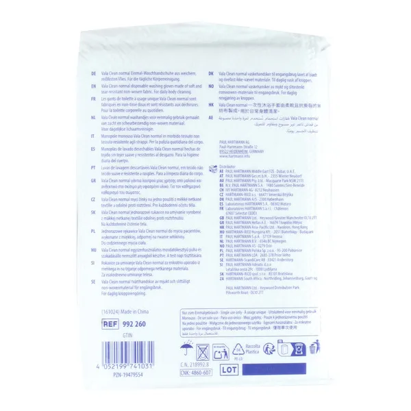 Vala Clean Normal gant de toilette jetable