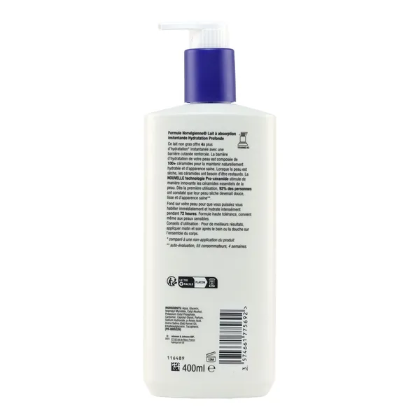 Neutrogena Lait pour le corps Hydratation profonde