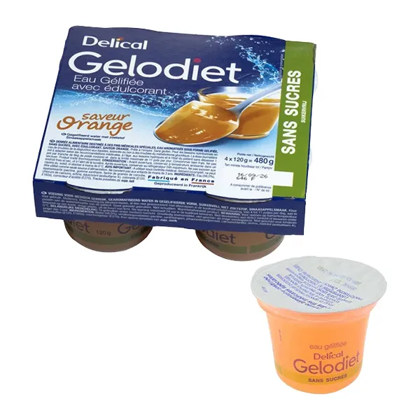 Gelodiet eau gélifiée sans sucres