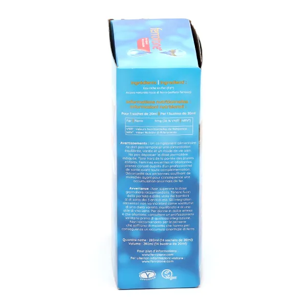 Ferrotone sachets monodoses