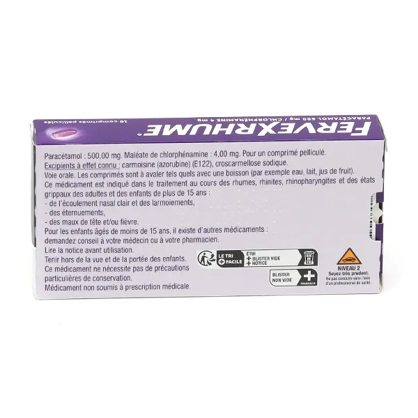 Fervex Rhume comprimé