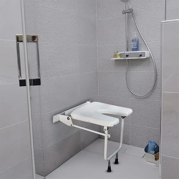 Siège de douche mural