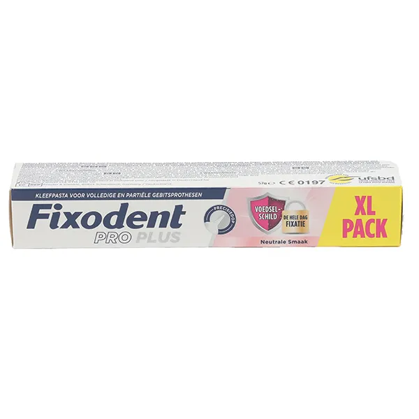 Fixodent Pro Plus Crème adhésive anti-particules