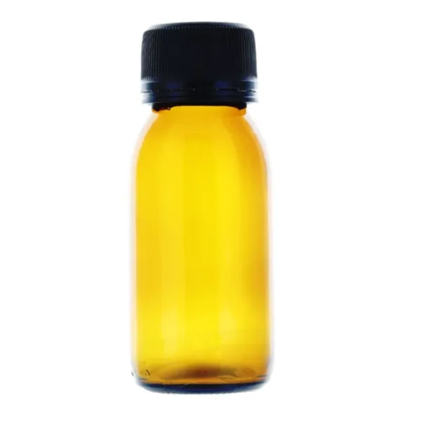 Flacon verre brun