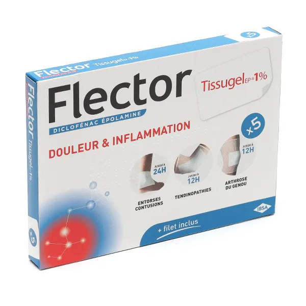 Flector Tissugel EP 1 % patch