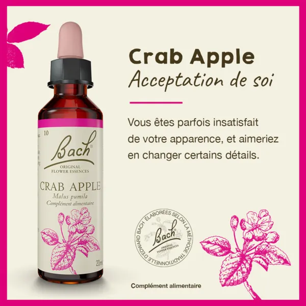Fleurs de Bach Crab apple n°10