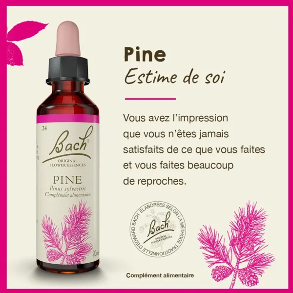 Fleurs de Bach Pine n°24