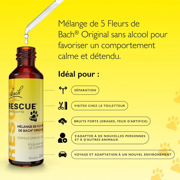 Fleurs de Bach Rescue Remedy Pets