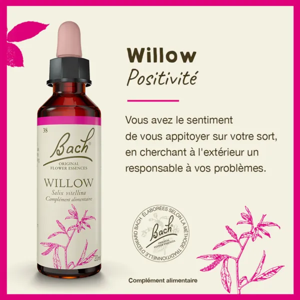 Fleurs de Bach Willow n°38