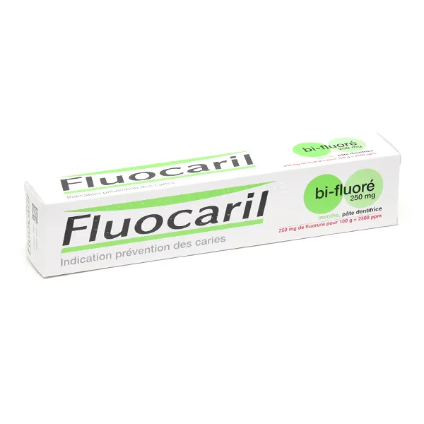 Fluocaril Bi-Fluoré 250 mg dentifrice menthe
