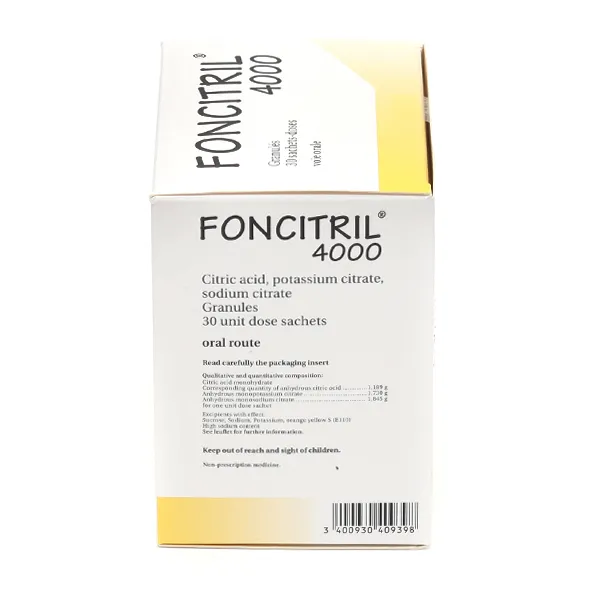 Foncitril 4000 granulés sachets