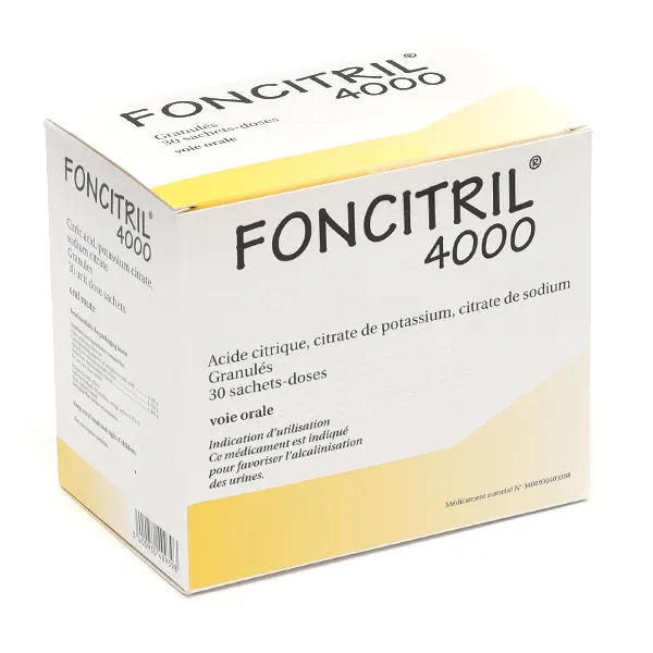 Foncitril 4000 granulés sachets