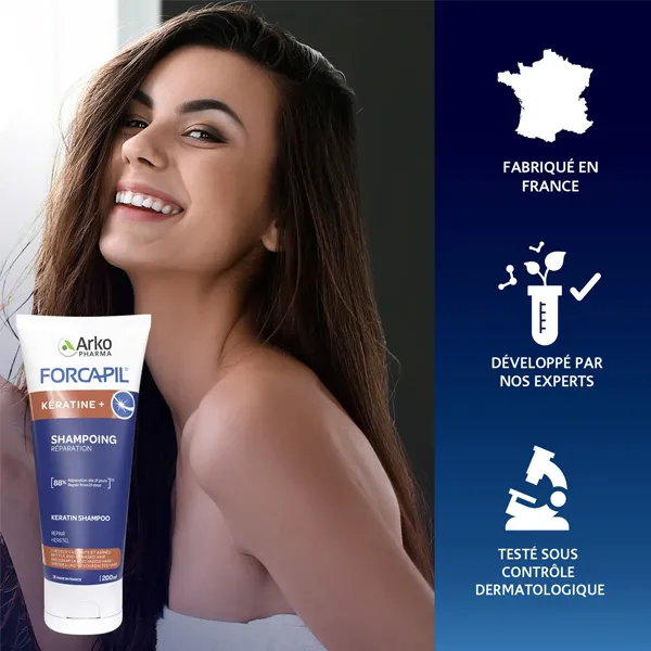 Forcapil Shampooing Kératine+