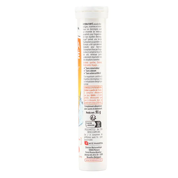Forté Pharma Hydra Forté comprimés effervescents