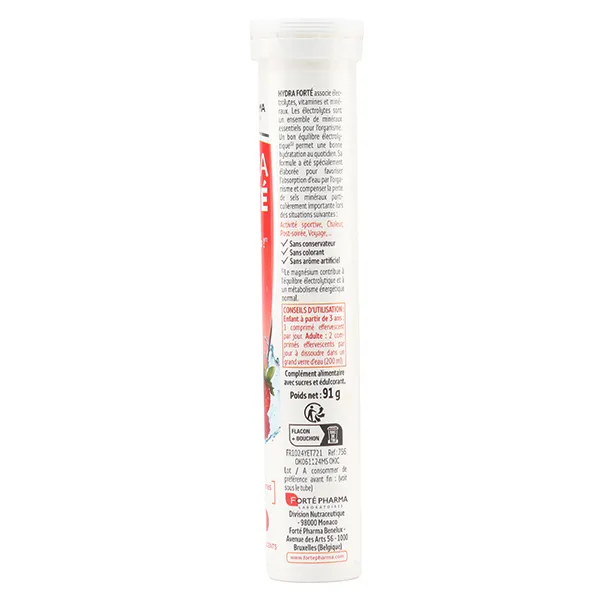 Forté Pharma Hydra Forté comprimés effervescents