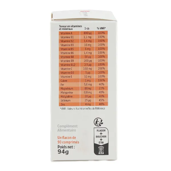 Forté Pharma MultiVit' 4G Energie comprimés