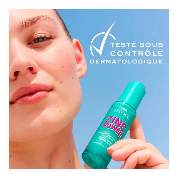 Nuxe Zinc Power Sérum Anti imperfections Anti boutons