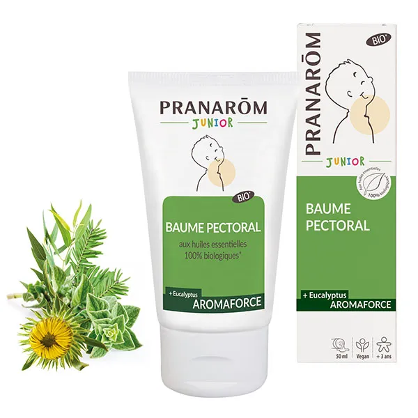 Pranarom Aromaforce Baume pectoral Junior Bio