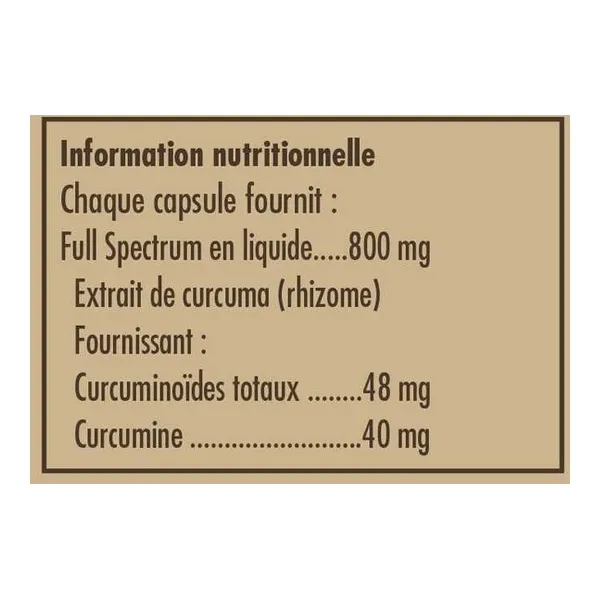 Solgar Full Spectrum Curcumine capsules