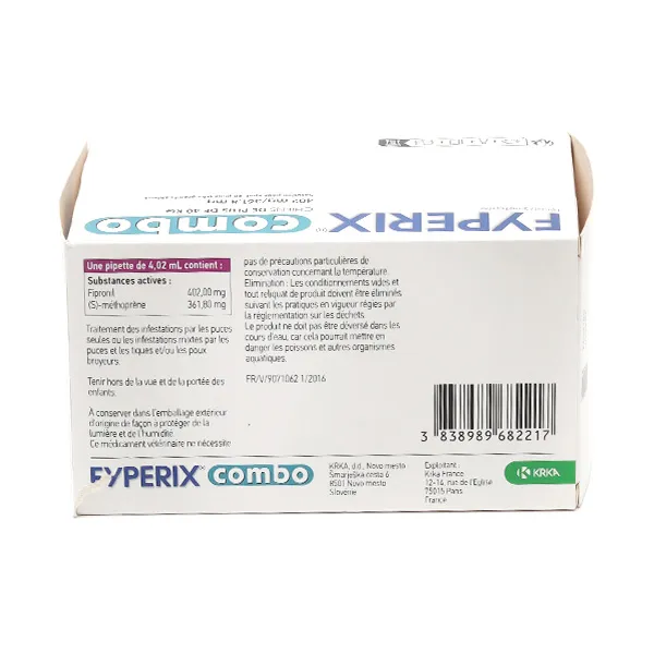 Fyperix Combo Chien pipette anti puce